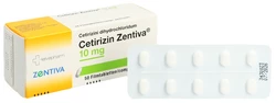 Cetirizin Zentiva Filmtablette 10 mg