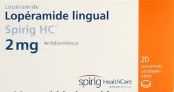 Loperamid lingual Spirig HC 2 mg