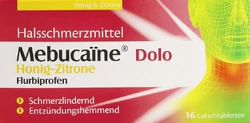 Mebucaïne Dolo Lutschtablette 8.75 mg Honig Zitrone