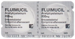 Fluimucil Brausetablette 200 mg citron