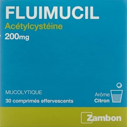 Fluimucil Brausetablette 200 mg citron