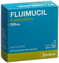 Fluimucil Brausetablette 200 mg citron