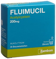 Fluimucil Brausetablette 200 mg citron