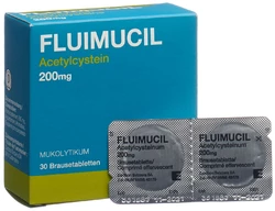 Fluimucil Brausetablette 200 mg citron