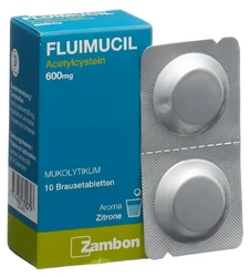Fluimucil Brausetablette 600 mg citron