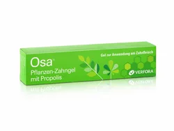 Osa Pflanzen Zahngel mit Propolis