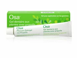 Osa Pflanzen Zahngel mit Propolis