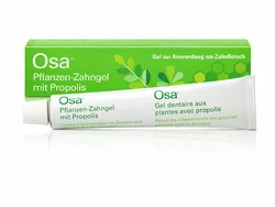Osa Pflanzen Zahngel mit Propolis