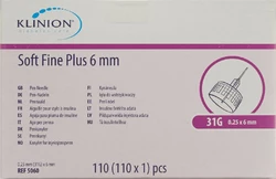 KLINION Soft Fine Plus Pen-Nadel 6mm 31G