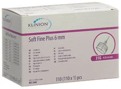 KLINION Soft Fine Plus Pen-Nadel 6mm 31G