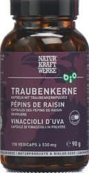NaturKraftWerke Traubenkerne Vegicaps à 530mg Bio/kbA
