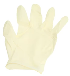 LIVSANE Latex-Untersuchungshandschuhe L puderfrei