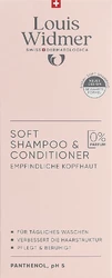 Louis Widmer Soft Shampoo und Conditioner ohne Parfum