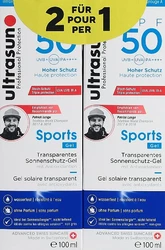 ultrasun Sports Gel SPF 50 Duo