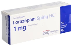 Lorazepam Spirig HC Tablette 1 mg