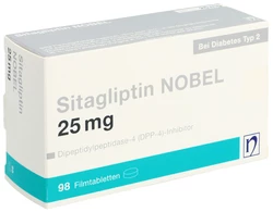 Sitagliptin NOBEL Filmtablette 25 mg