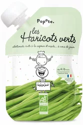 POPOTE gourde haricots verts bio