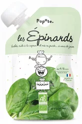 POPOTE gourde épinards bio