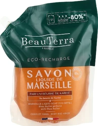 BeauTerra Flüssigseife Marseille refill Sheabutter