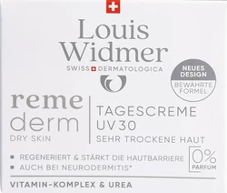 Louis Widmer Remederm Tagescreme UV30 ohne Parfum