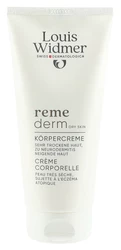 Louis Widmer Remederm Körpercreme parfumiert
