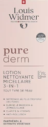 Louis Widmer Purederm Mizellen Reinigungslotion ohne Parfum