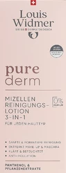 Louis Widmer Purederm Mizellen Reinigungslotion ohne Parfum