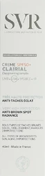SVR CLAIRIAL Crème Sun Protection Factor 50 +