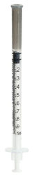 SOL-M Spritze it fixierter Nadel 1l 27G 1/2
