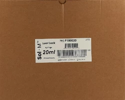 SOL-M Spritze ohne Nadel 20l Luer Lock