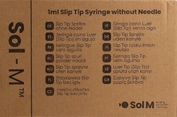 SOL-M Spritze ohne Nadel 1 l SlipTip