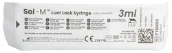 SOL-M Spritze 3 ml Luer Lock steril 3-teilig