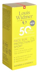 Louis Widmer face sun protection sport SPF50 sans parfum