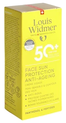 Louis Widmer face sun protection anti-aging SPF50+ parfumée