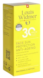 Louis Widmer face sun protection anti-aging SPF30 parfumée