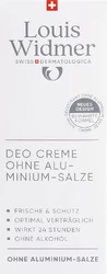 Louis Widmer Deo Creme ohne Aluminiumsalze parfumiert