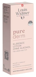 Louis Widmer Purederm klärende Lotion ohne Alkohol