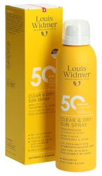 Louis Widmer Clear & Dry Sun spray SPF50 parfumé