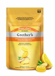 Grethers Ginger Lemon Pastillen ohne Zucker