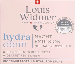 Louis Widmer Hydraderm émulsion de nuit parfumée