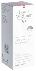 Louis Widmer déo crème antiperspirant parfumé