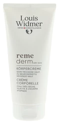 Louis Widmer Remederm crème pour le corps sans parfum