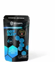 ALLSUPPS Deep Sleep Multivitamin Gummis Blaubeere
