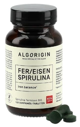 ALGORIGIN Eisen Spirulina Tablette Bio