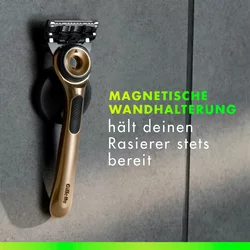 Gillette Gold Rasierapparat mit 1 Klinge + Duschhänger