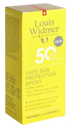 Louis Widmer face sun protection sport SPF50 parfumée