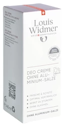 Louis Widmer Deo Creme ohne Aluminiumsalze ohne Parfum