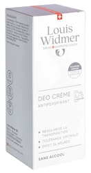 Louis Widmer Deo Creme Antiperspirant ohne Parfum