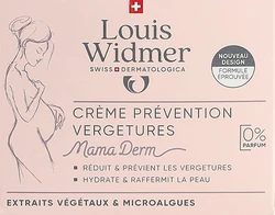 Louis Widmer MamaDerm Schwangerschaftsstreifen Creme ohne Parfum