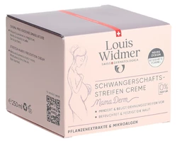 Louis Widmer MamaDerm Schwangerschaftsstreifen Creme ohne Parfum